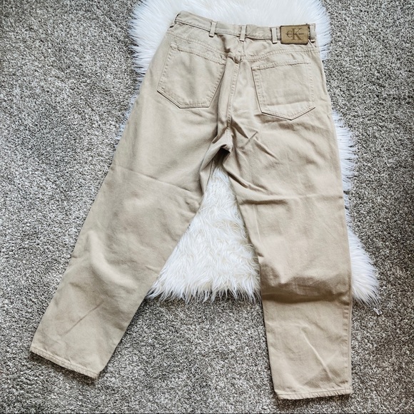 Vintage Calvin Klein | Men’s Khaki Jeans Waist 36 - Picture 4 of 6